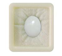 Opale bianco naturale certificato da55Carat, forma ovale da 4 carati, per scopi astrologici, pietra portafortuna di ottobre, gioielli per lo zodiaco della Bilancia.