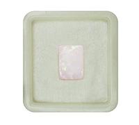 Opale doppietto naturale certificato da55Carat, forma rettangolare da 4 carati, per scopi astrologici, pietra portafortuna di ottobre, gioielli per lo zodiaco della Bilancia.