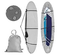 Opaltool Copertura per Kayak, 420D Impermeabile Protezione UV Copertura Kayak Canoa con Bande e Spallacci Regolabili per Barca da Pesca/Kayak/Canoa/Scheda da Paddle (3.1~3.5m/10.2ft~11.4ft)