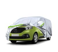 Opaltool Telo Copriautoda da Esterno Adatto a Renault Trafic 2010-2023 SWB | Copertura Completa per Auto con Cerniera Della Porta, Serratura e Bande Antivento per la Protezione da Sole, Neve e Polvere