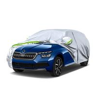 Opaltool Telo Copriautoda da Esterno Adatto a Skoda Kamiq 2019-2025 | Copertura Completa per Auto con Cerniera Della Porta, Serratura e Bande Antivento per la Protezione da Sole, Neve e Polvere