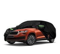 Opaltool Telo Copriautoda da Esterno Adatto a Skoda Karoq 2017-2025 | Copertura Completa per Auto con Cerniera Della Porta, Serratura e Bande Antivento per la Protezione da Sole, Neve e Polvere