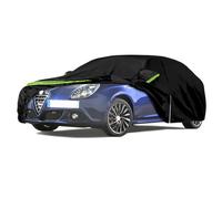 Opaltool Telo Copriautoda da Esterno per A-lfa Romeo G-iulietta 2010-2020, Copertura Completa per Auto con Chiusura a Cerniera della Porta Laterale, Blocco Antifurto