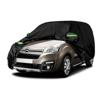Opaltool Telo Copriautoda da Esterno per Citroen Berlingo 2008-2018, LWB Copertura Completa per Auto con Cerniera della Porta, Serratura e Bande Antivento per la Protezione dalla Pioggia,Neve,Sole
