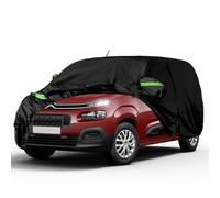 Opaltool Telo Copriautoda da Esterno per Citroen Berlingo 2018-2023, LWB Copertura Completa per Auto con Cerniera della Porta, Serratura e Bande Antivento per la Protezione dalla Pioggia,Neve,Sole