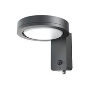 Opasolar 3200 lm, lampada solare da parete a LED, angolo regolabile, sensore di movimento PIR, IP65, guardia notturna, facile da installare alla porta di casa, giardino, cortile, garage, ponte