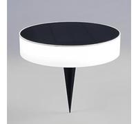 OPASOLAR Lampade solari da pavimento per esterni, impermeabili, 2200 mAh, 18650, batteria agli ioni di litio per luci da giardino, luci a disco, illuminazione paesaggio per sentieri, cortili, ponti,