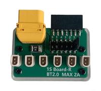 Opatiny 1S per adattatore batteria per HOTA D6 Pro per caricabatterie, connettore PH2.0 e BT2.0, accessorio RC a doppia faccia ad alta corrente 2A, giallo (BT2.0 destra)