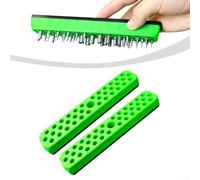 Opatiny 36 organizer magnetico per punte esagonali da 1/4", con base gommata, in plastica resistente agli urti, per officina e fai da te