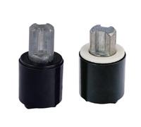 Opatiny Ammortizzatore per coperchio WC, per ammortizzatore di coppia in plastica, chiusura rallentata, impedisce lo sbattimento e riduce il rumore, confezione da 2