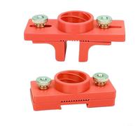 Opatiny Applicatore professionale per colla per banding, 10-22 mm, regolabile, efficiente, per la lavorazione del legno, applicazione uniforme della colla, 2 pezzi (arancione)