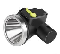 Opatiny Casco da saldatura con oscuramento automatico, base luminosa regolabile a 90° in ABS, 3 modalità, fascio forte di ricarica di tipo C, per lavori industriali (faro)