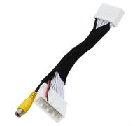 Opatiny Cavo adattatore ingresso video telecamera posteriore per Mazda CX-5, 2, bianco, ABS + filo di rame, 12 V