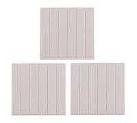 Opatiny Confezione da 12 coperture per slot per pannelli elettrici, strisce di chiusura per scatola dei fusibili da 54 x 50 mm, coperture in plastica per fori di distribuzione, nero (grigio)