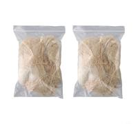 Opatiny Confezione da 2 materiali di nidificazione per uccelli selvatici per l'arricchimento dell'habitat degli uccelli selvatici e l'arricchimento ambientale degli uccelli domestici utilizzando lana