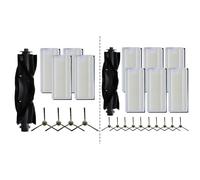 Opatiny Confezione da 4 panni di ricambio in microfibra per robot aspirapolvere Vexilar W9, resistenti e lavabili per una pulizia efficiente del pavimento in case con animali domestici o bambini