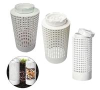 Opatiny Contenitore per compostaggio sotterraneo per rifiuti da giardino, filtro di drenaggio in PVC, 75/160/200 mm, 1 pezzo