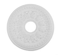Opatiny Copertura per plafoniera da soffitto, in poliuretano, rotonda, 26 cm, 35 cm, per lampadario a LED, installazione senza trapano (26 cm)