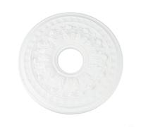 Opatiny Copertura per plafoniera da soffitto, in poliuretano, rotonda, 26 cm, 35 cm, per lampadario a LED, installazione senza trapano (35 cm)