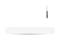Opatiny Cuscinetti auricolari e fascia in silicone per Sony WH-1000XM4 XM3, custodia protettiva antisudore in gomma morbida antiscivolo (fascia bianca) nero