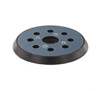 Opatiny Cuscinetto abrasivo per levigatrice orbitale da 125 mm con 8 fori e 4 fori per viti, resina epossidica e cuscinetto per lucidatura in poliuretano compatibile con levigatrici Black & Decker