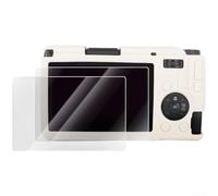 Opatiny Custodia in silicone per fotocamera GR4 con pellicole protettive per lo schermo, antiurto, impugnatura morbida, Nero, marrone, rosa, bianco sporco, Off White, Minimalista