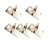 Opatiny Gancio di bloccaggio per sella in ferro, confezione da 5, per bici e scooter elettrico, 40 mm, 42 mm, 45 mm, 47 mm, 50 mm