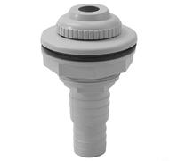 Opatiny Gruppo completo per il ritorno della piscina, ingresso filettato da 3,8 cm con uscita bulbo oculare da 3/4", include guarnizioni e adattatore per piscine fuori terra