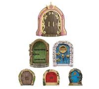 Opatiny Incantevole decorazione per porta delle fate per trasformare il vostro giardino in un paese delle fate