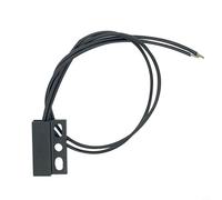 Opatiny Interruttore di prossimità magnetico da 10 W, sensore impermeabile IP67 per rilevamento di porte e finestre, interruttore di sicurezza in plastica ABS veloce nero (uscita sinistra)