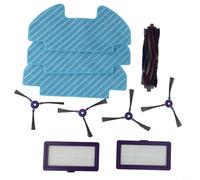 Opatiny Kit di ricambio per aspirapolvere Samsung Powerbot-E VR05R5050WK con 1 spazzola a rullo, 4 spazzole laterali, 2 filtri e 3 panni per pulizia pavimenti