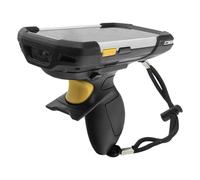 Opatiny Maniglia per scanner Zebra TC70 TC72 TC75 TC77 TC70x TC75x, impugnatura a scatto compatibile con fondina SG-TC7X-HLSTR1-02, ABS nero TRG-TC7X-SNP1-02