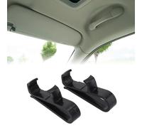 Opatiny Ooono CoDriver1 - Clip di montaggio per aletta parasole per auto, 2 pezzi, per supporto lunetta in plastica, per nero o blu scuro