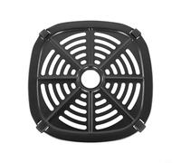 Opatiny Piastra antiaderente per friggitrice ad aria con paraurti in silicone, lavabile in lavastoviglie, vassoio di cottura per friggitrici ad aria 20,8 x 20,8 cm (20,8 x 20,8 cm)