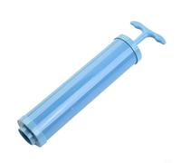 Opatiny Pompa di stoccaggio sottovuoto portatile, pompa a mano per sacchetti salvaspazio per vestiti, cuscini, biancheria da letto, con design compresso, blu
