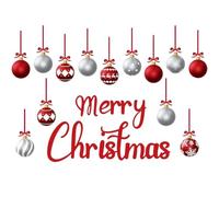 Opatiny Set di magneti natalizi per porte del garage, grandi lettere magnetiche festive per esposizione festiva, senza danni, decorazione natalizia riutilizzabile per superfici metalliche