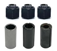 Opatiny Set di pinze e dadi, pezzi di ricambio in metallo per router DeWalt DW621 DW616 DW618, 1/4" 1/2" 12 mm kit mandrino con manicotti riduttori per connessione punta trapano ghiaccio