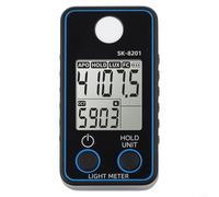 Opatiny SK-8201 SK-8202 Lux Meter, 0.5-300.000 LUX Illuminance Meter con la misurazione della temperatura del colore per la valutazione dell'illuminazione a LED in hotel aula ospedale (SK-8 201)