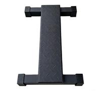 Opatiny Solido supporto per polpaccio in acciaio massiccio, piattaforma rialzata per squat profondi e stretching, cuscinetti resistenti all'abrasione per tutti i pavimenti, nero