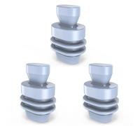 Opatiny Starlink - Coperture in silicone per mini porte di alimentazione, resistenti alle intemperie e alla polvere, colore: Grigio