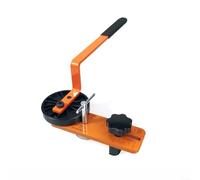 Opatiny Strumento per raddrizzare il ponte, allineatore a leva in metallo per cuciture in legno e metallo, strumento portatile per raddrizzare il ponte con manopola regolabile da 188 mm