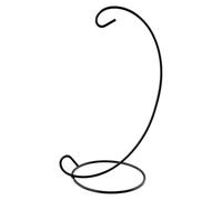 Opatiny Supporto per palline di Natale da appendere per albero, piante, decorazioni luminose - espositore in ferro nero, 22,9 cm, confezione da 5 o 10