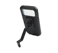 Opatiny Supporto per telefono stabile per bicicletta, angolo di visione a | Grado di impermeabilità IPX5, pellicola PET sensibile al tocco, adatta a telefoni fino a 7 pollici, protezione da pioggia e
