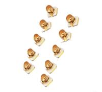Opatiny U.FL - Connettore PCB per SMD placcato oro, 50 ohm, confezione da | Impedenza 50 ohm, gamma 0-4GHz, ottone placcato oro, per montaggio SMD, valore della confezione da 10