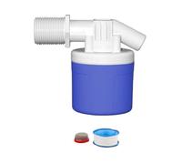Opatiny Valvola automatica in nylon per controllo del livello dell'acqua, acquari e solari, grande valvola galleggiante con flusso costante, raccordo blu 105 x 56 x 84 cm