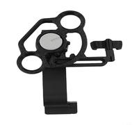 Opatiny Volante per PS5 Controller Racing Games, impugnatura ergonomica e design salvaspazio, attacco volante controller, nero
