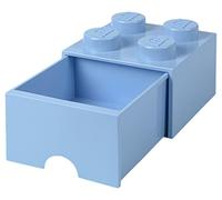 Opberglade Lego DESIGN: brick 4 mintgroen AQUA (RC029470) NUOVO