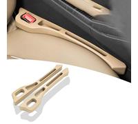 OPBVXQ 2 Pezzi Riempitivo Sedili Auto per Volvo XC40 XC60 XC90 S60 S90 C40, Striscia di Riempimento del Divario del Sedile Dell'Auto Riempitivo per Fessure del Sedile Anteriore, C Beige