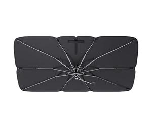 OPBVXQ Parasole Auto Parabrezza Pieghevole per Dodge Charger Scat Pack 2015-2020 2021 2022 2023, Ombrello Parasole per Auto, Design con Apertura a Specchio, Copri Parabrezza per SUV Berline Camion