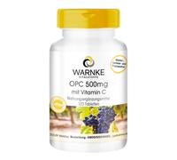 OPC 500 mg - 120 compresse con vitamina C tamponata, vegan | Avverti sostanze...